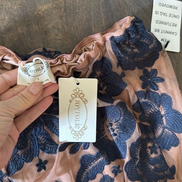 JoyFolie ALLURAH SKIRT IN CHARCOAL - Picture 8 of 15